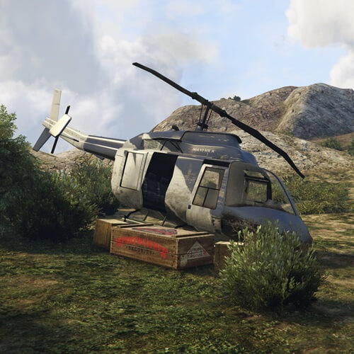 Maskierte Räuber bei einem geplanten Überfall in Los Santos